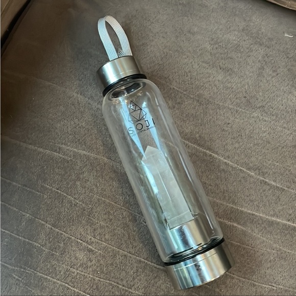 SOJI Dining Soji Crystal Quartz Infused Water Bottle Poshmark